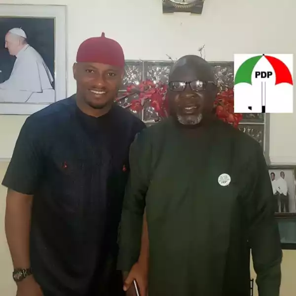 PDP National Publicity Secretary & Anambra Chairman Welcome Yul Edochie (Photos)